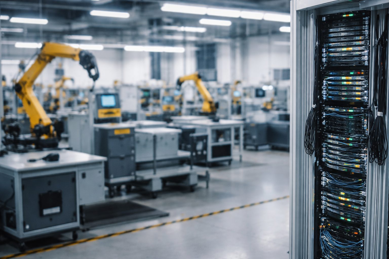 IT support for manufacturing Chicago industrial network systems and servers